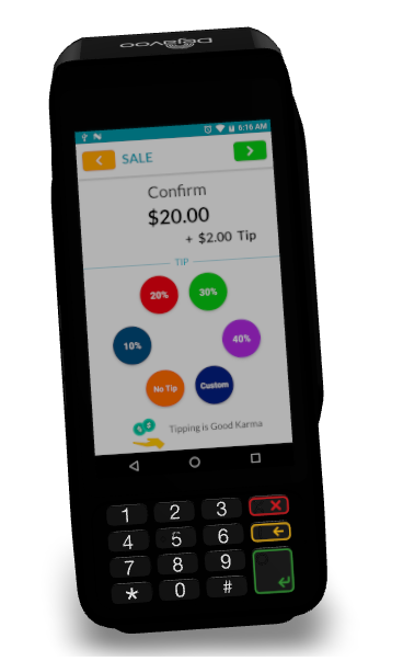 P1 and P3 mobile and countertop terminals