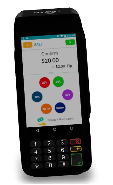 P1 and P3 mobile and countertop terminals